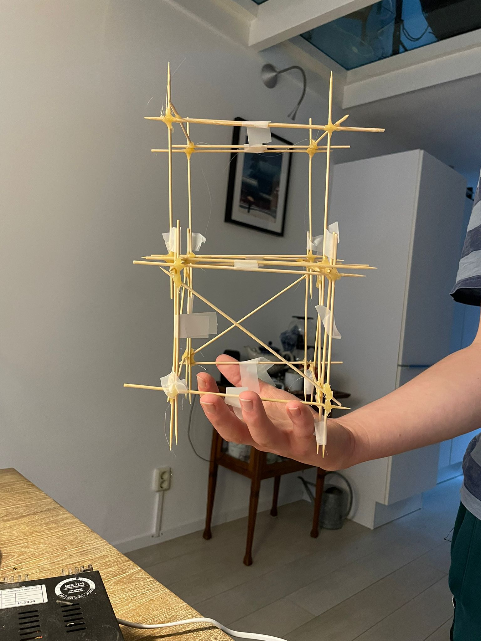 De verschillende houtconstructies