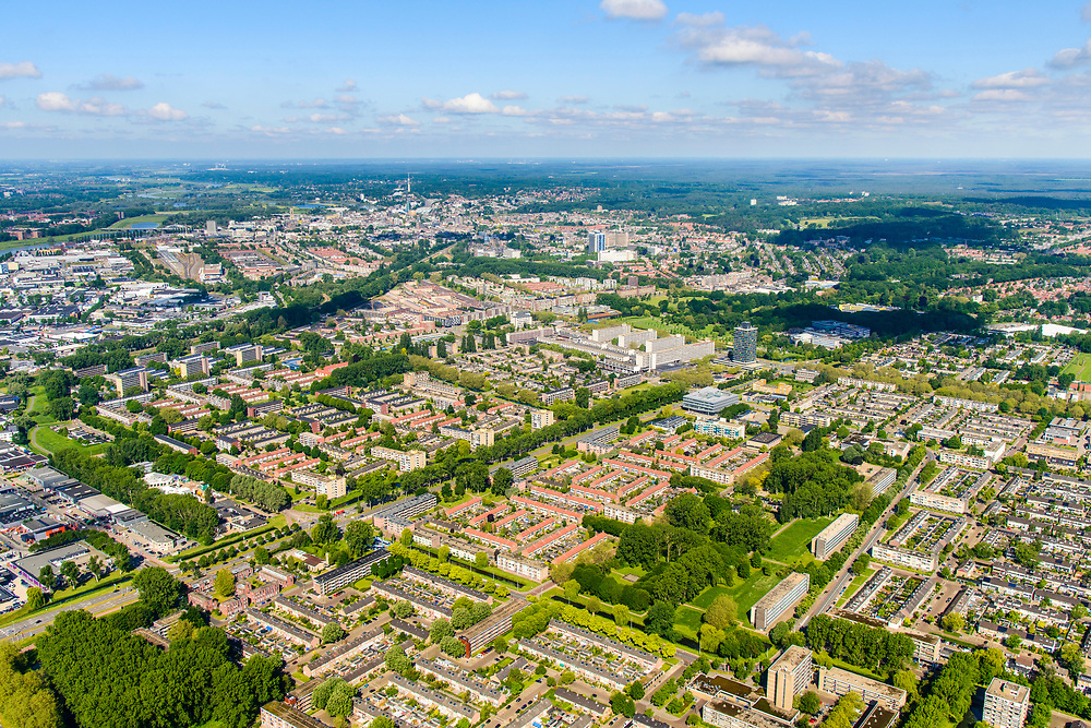 Voorbeeld van een sloppenwijk